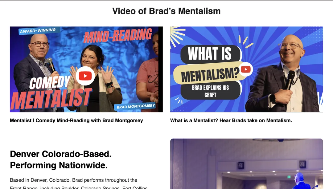 Mentalist Magician Colorado screenshot 3
