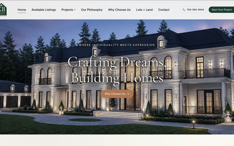 KB Custom Homes cover
